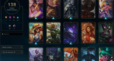 Conta League of Legends Várias skins