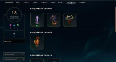 Conta Lol Plat1 121 Skins all champs + acc valorant
