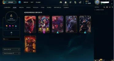 Conta smurf lvl 32 MMR alto