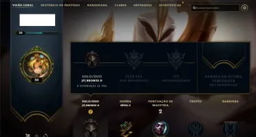 CONTA LOL BRONZE - NOVA 2