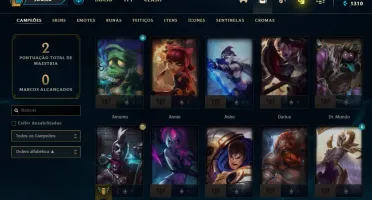 CONTA LOL BRONZE - NOVA 2