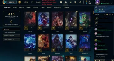 Conta de LoL