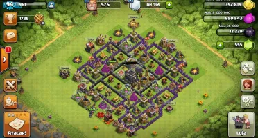 Conta Clash of Clans cv9 barata