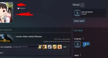 Conta CSGO com Prime