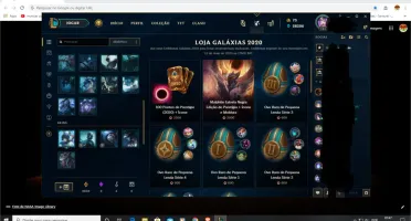 vendo conta no lol
