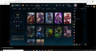 vendo conta no lol