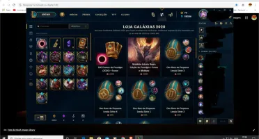 vendo conta no lol