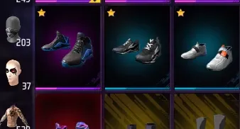 Conta Free Fire (3 angelicais) Bluelock ,Naruto,Kimetsu