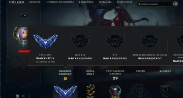 Conta diamante 4 smurf
