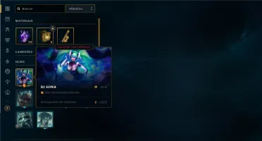 Conta diamante 4 smurf