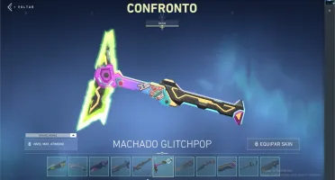 conta valorant radiante e imortal varias skins