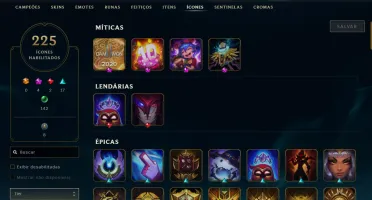 Conta League Of Legends Lvl 189 Criada Em 2013 - Full Acesso