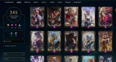 Conta League of Legends Mestre com(Ryze TRIUNFANTE) 345Skins
