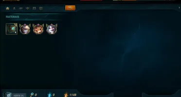 Conta de LOL Ouro 4