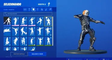 conta Fortnite Season 3 full e estandarte super raro