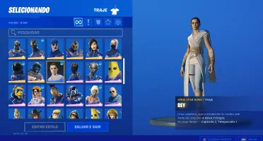 conta Fortnite Season 3 full e estandarte super raro