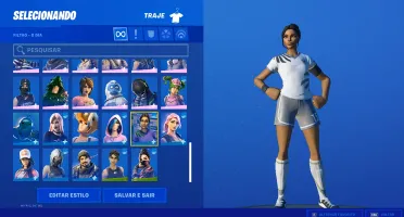 conta Fortnite Season 3 full e estandarte super raro