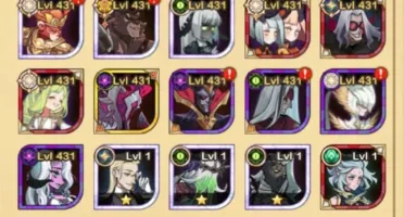 CONTA AFK ARENA S247 | VIP10 | 846M POWER | CH 37 | LV 431