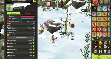 Conta Dofus touch - Sacri 183 equipado