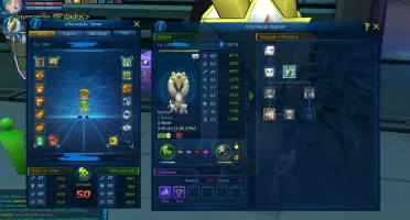 Conta Jump LADMO Omegamon - Digimon Masters Online