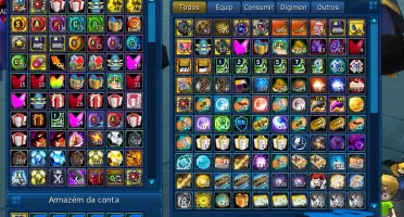 Conta Jump LADMO Omegamon - Digimon Masters Online