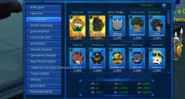 Conta Jump LADMO Omegamon - Digimon Masters Online