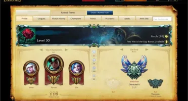 Conta League of Legends Diamond V