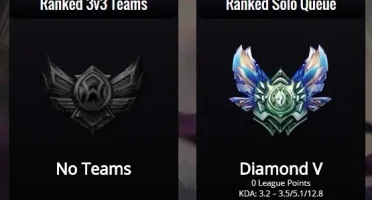 Conta League of Legends Diamond V