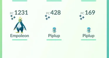 Pokemon go conta com 3 lendário brilhantes