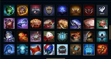 GOLD|SKIN VITORIOSA|KAYLE JUIZA|RAMMUS REI|35 SKIN|103 CHAMP