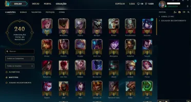 GOLD|SKIN VITORIOSA|KAYLE JUIZA|RAMMUS REI|35 SKIN|103 CHAMP
