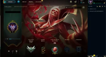 Conta prata solo/duo - unranked na flex