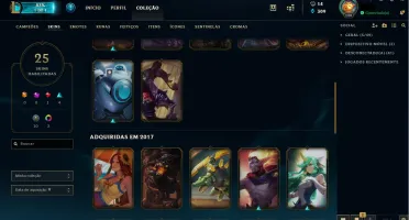 Conta lol - ouro 2