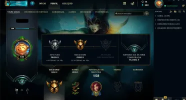 Conta lol - ouro 2