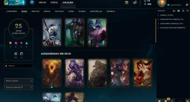 Conta lol - ouro 2