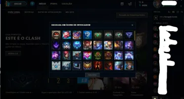 Conta League Platinum Desde 2014