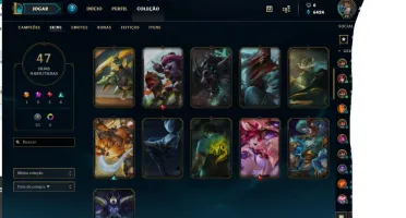 Conta League Platinum Desde 2014