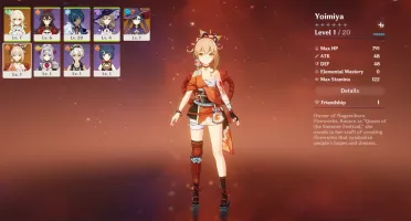 Genshin Impact conta yoimiya + mona AR10 Servidor: america