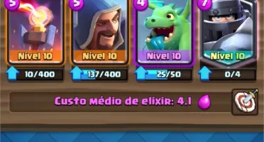 CONTA LEVEL 10 + TODAS AS CARTAS + ARENA 12 + BAU LENDÁRIO