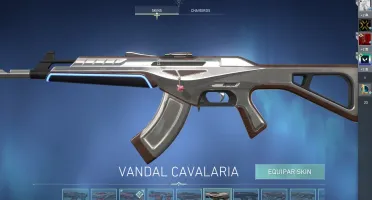 Conta de vava cheia de skin no preço