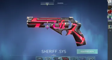 Conta de vava cheia de skin no preço
