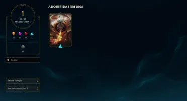 Conta League of Legends Platina 2