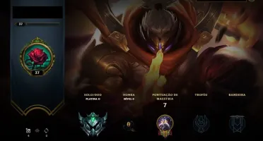 Conta League of Legends Platina 2