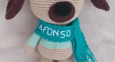 Cachorrinho com Nome Bordado