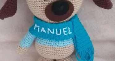 Cachorrinho com Nome Bordado