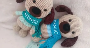 Cachorrinho com Nome Bordado