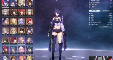 10 Personagens 5 estrelas limitados+3 Cones 5 estrelas limit