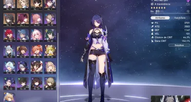 10 Personagens 5 estrelas limitados+3 Cones 5 estrelas limit