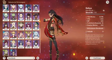 Conta Genshin AR59 muito barata