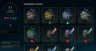 [Entrega Automática] Conta Lol Platina, 50 Skins, 1 Lendária